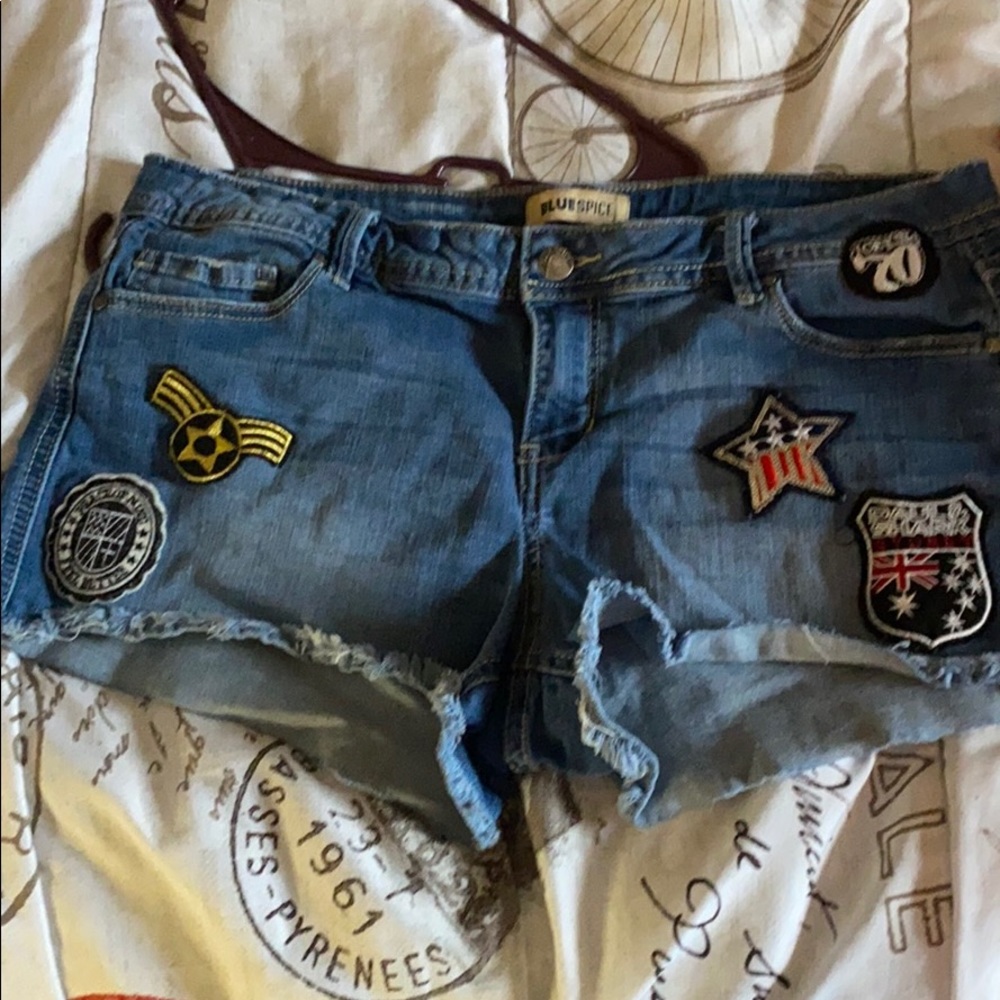 Jean shorts